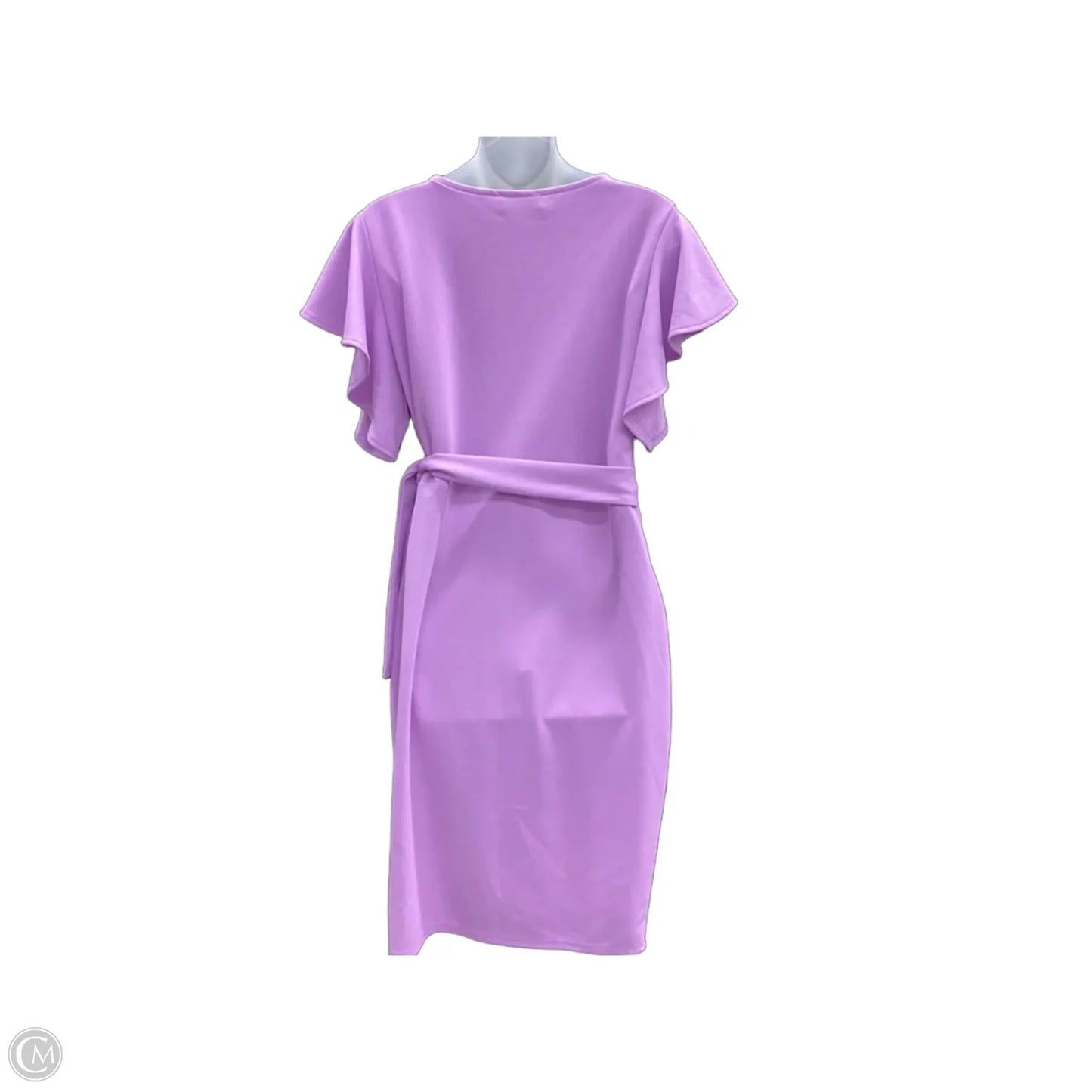 Dress Casual Short By Clothes Mentor In Purple, Size: Xl