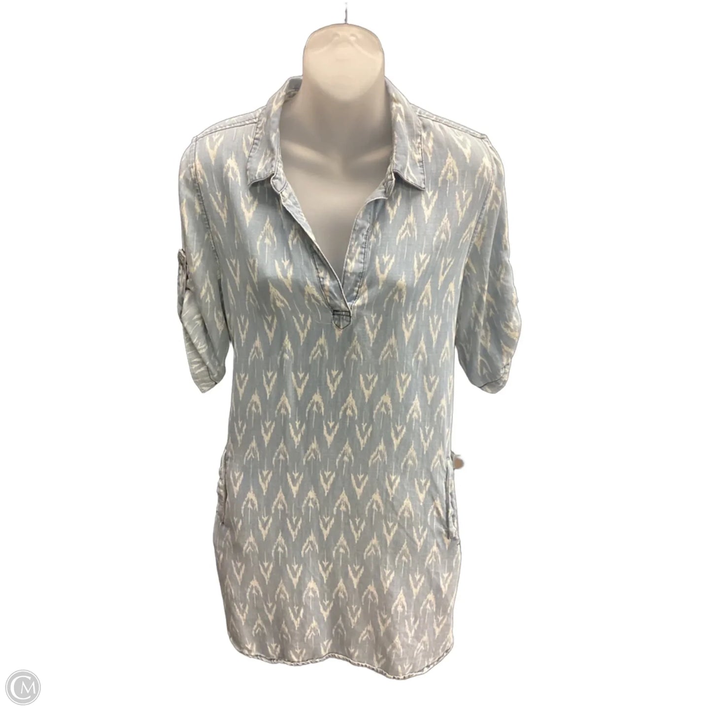 Dress Casual Short By Velvet Heart In Blue Denim, Size: Xs