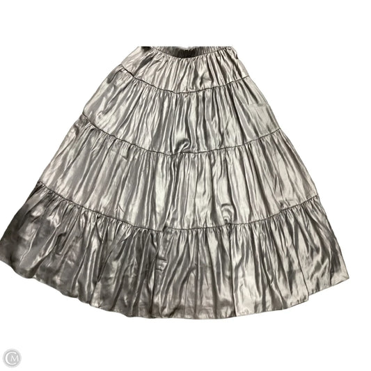 Skirt Maxi By Philosophy In Grey, Size: S
