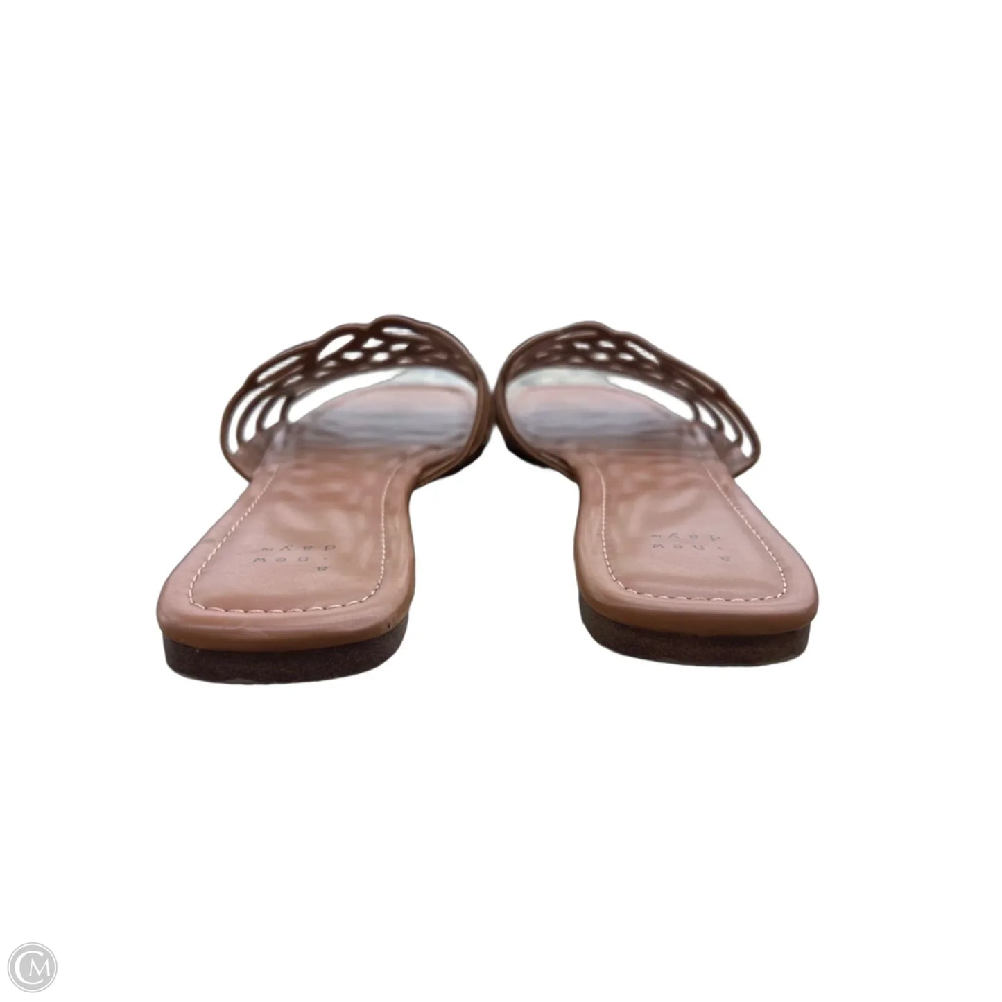 Sandals Flats By A New Day In Brown, Size: 11