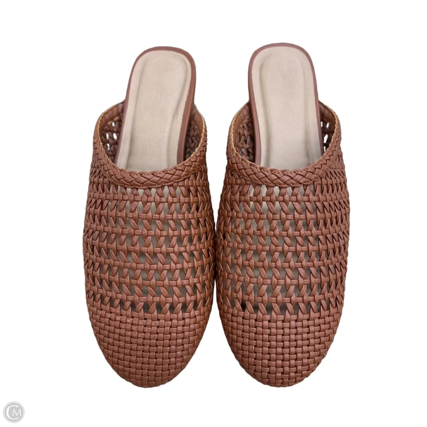 Shoes Flats By Clothes Mentor In Brown, Size: 11