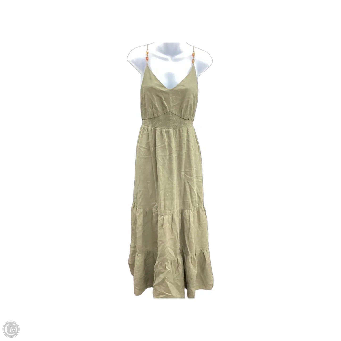 Dress Casual Midi By Nicole By Nicole Miller In Green, Size: L
