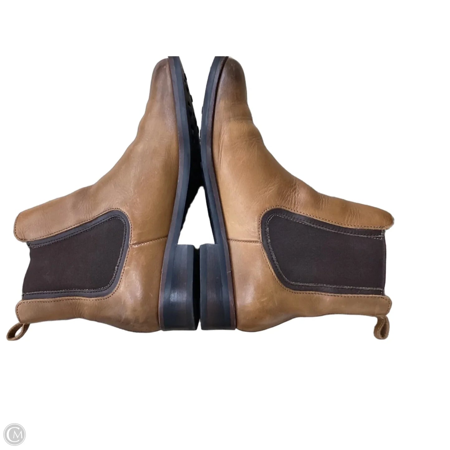 Boots Ankle Flats By Cmc In Brown, Size: 7.5