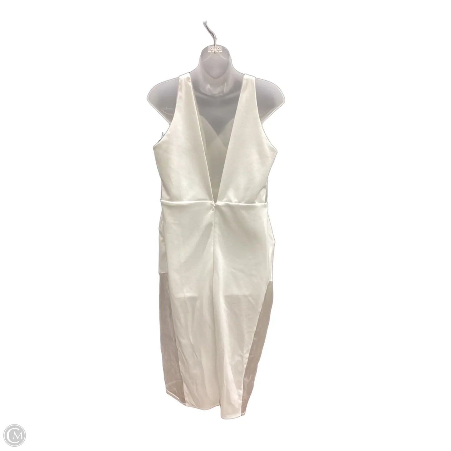 Dress Party Short By Asos In White, Size: 14