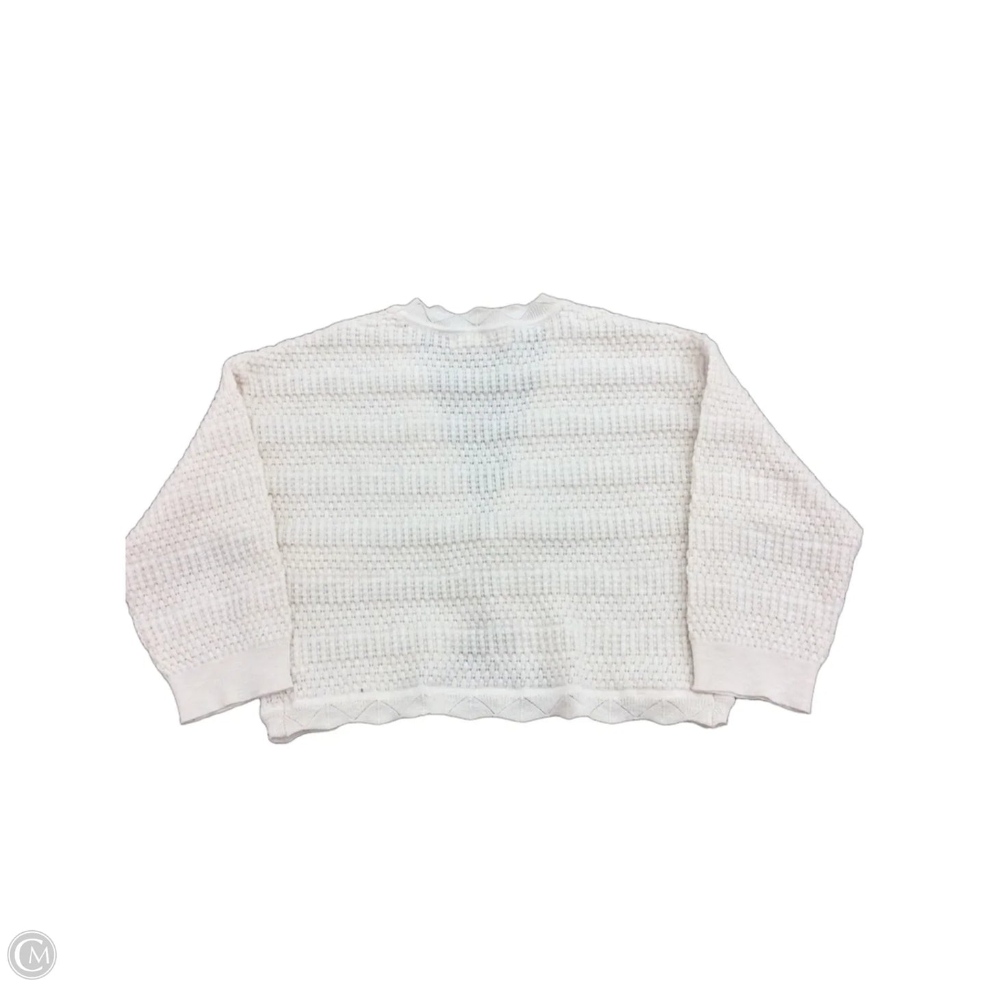 Sweater Cardigan By Grace Karin In Cream, Size: M
