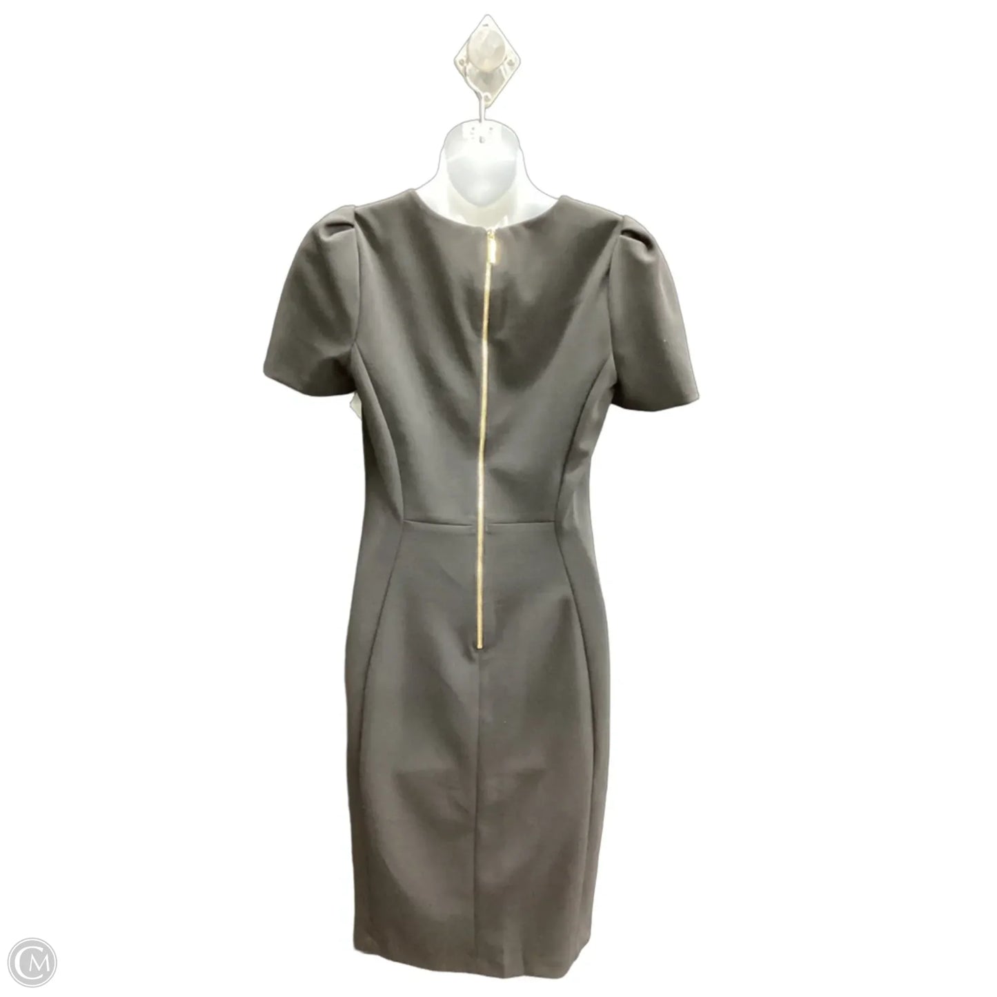 Dress Work By Calvin Klein In Black, Size: 4