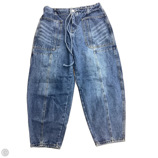 Jeans Boyfriend By Clothes Mentor In Blue Denim, Size: Xl