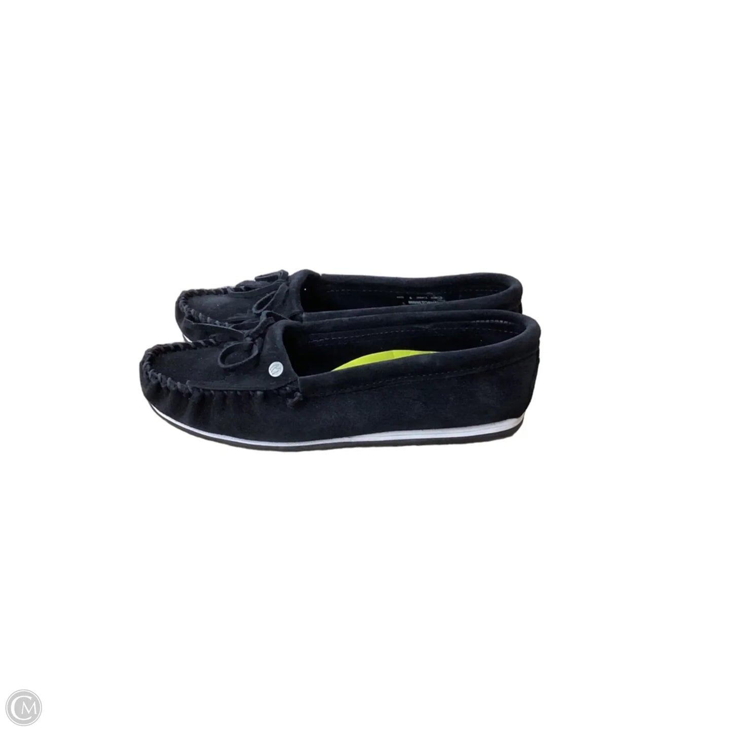 Shoes Flats By Minnetonka In Black, Size: 8