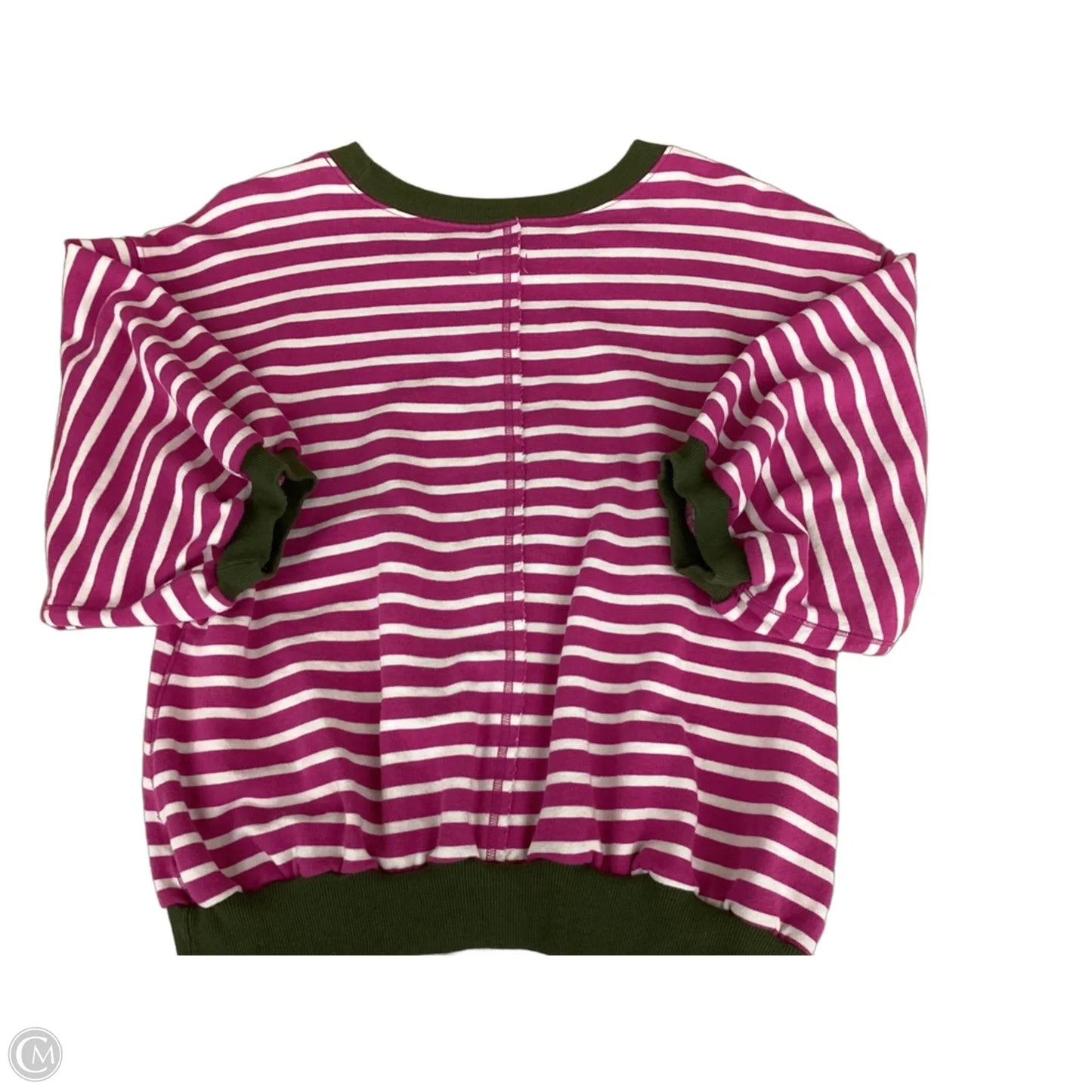 Top Short Sleeve By Pilcro In Striped Pattern, Size: S