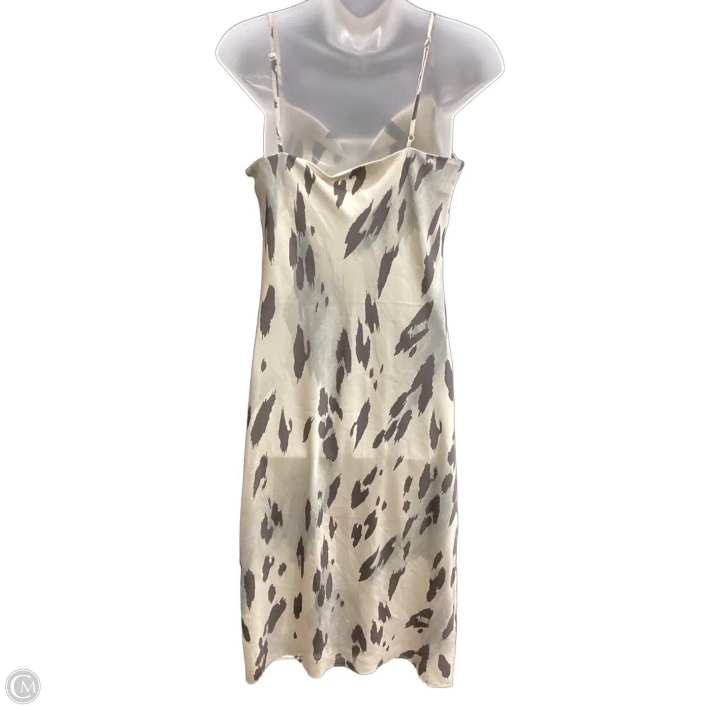 Dress Party Midi By Express In Animal Print, Size: M