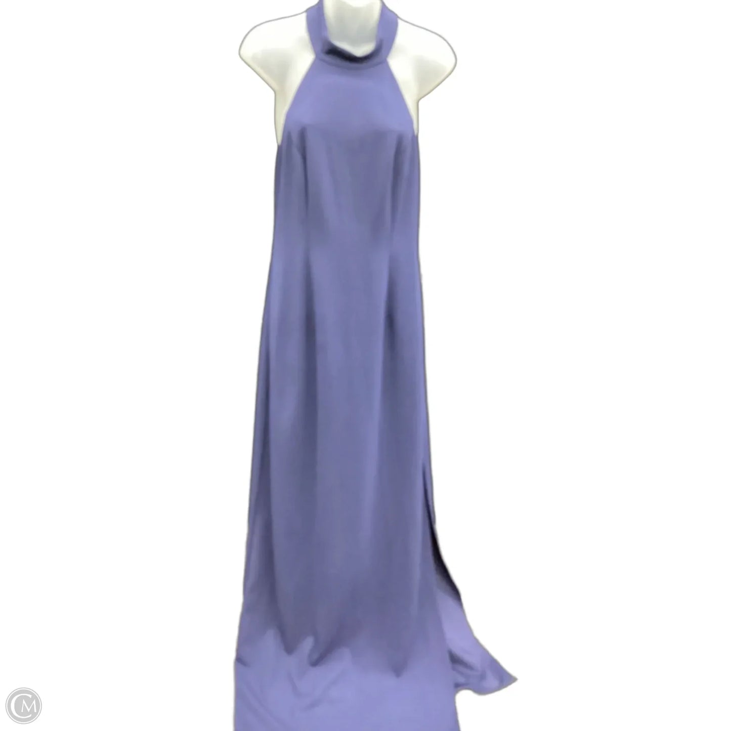 Dress Party Long By Clothes Mentor In Navy, Size: 10