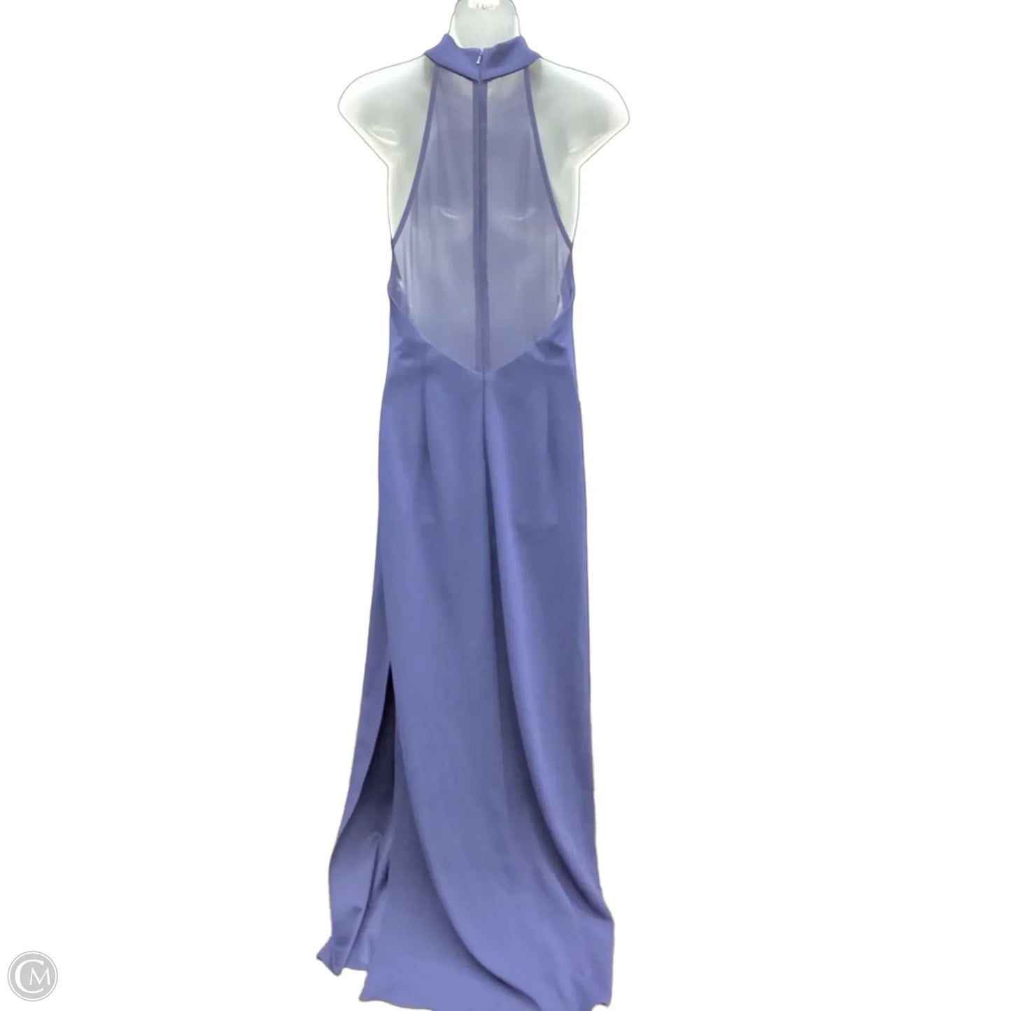 Dress Party Long By Clothes Mentor In Navy, Size: 10