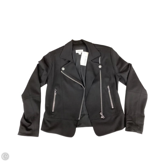 Jacket Moto By Evereve In Black, Size: Xs