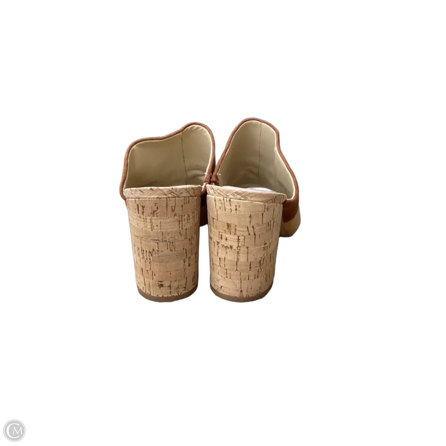 Shoes Heels Block By Marc Fisher In Tan, Size: 9