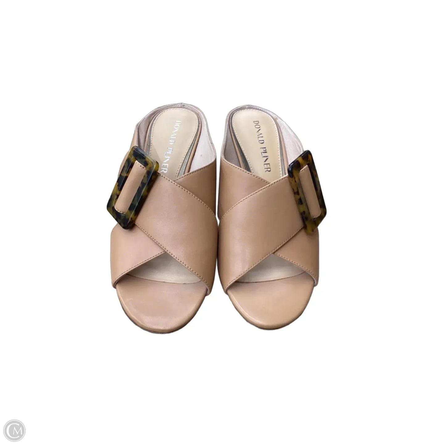 Shoes Heels Block By Donald Pliner In Beige, Size: 9