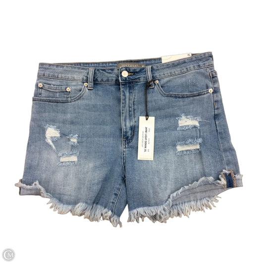 Shorts By Just Usa In Blue Denim, Size: Xl