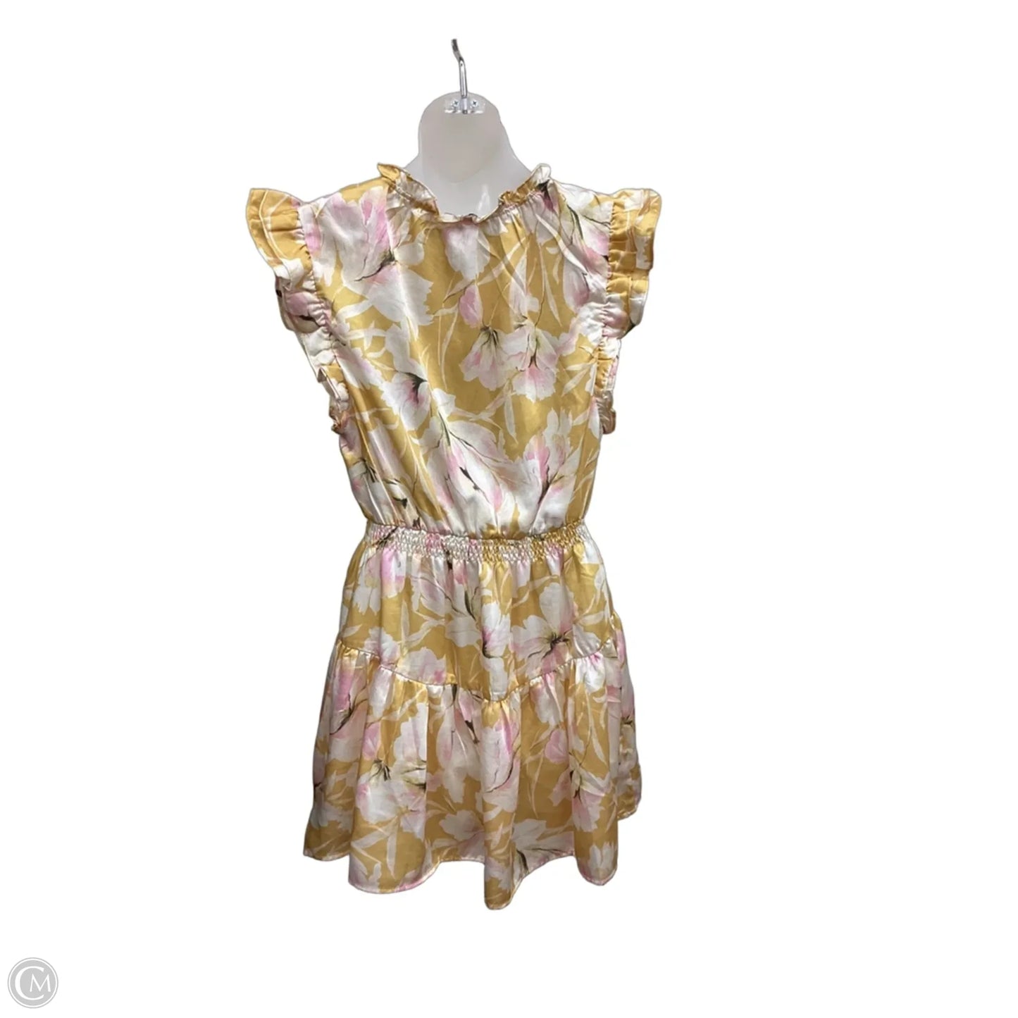 Dress Party Short By Steve Madden In Yellow, Size: M