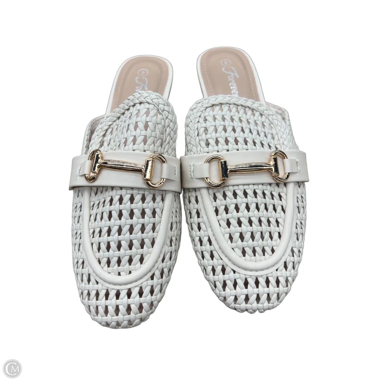 Shoes Flats By Forever In Cream, Size: 8