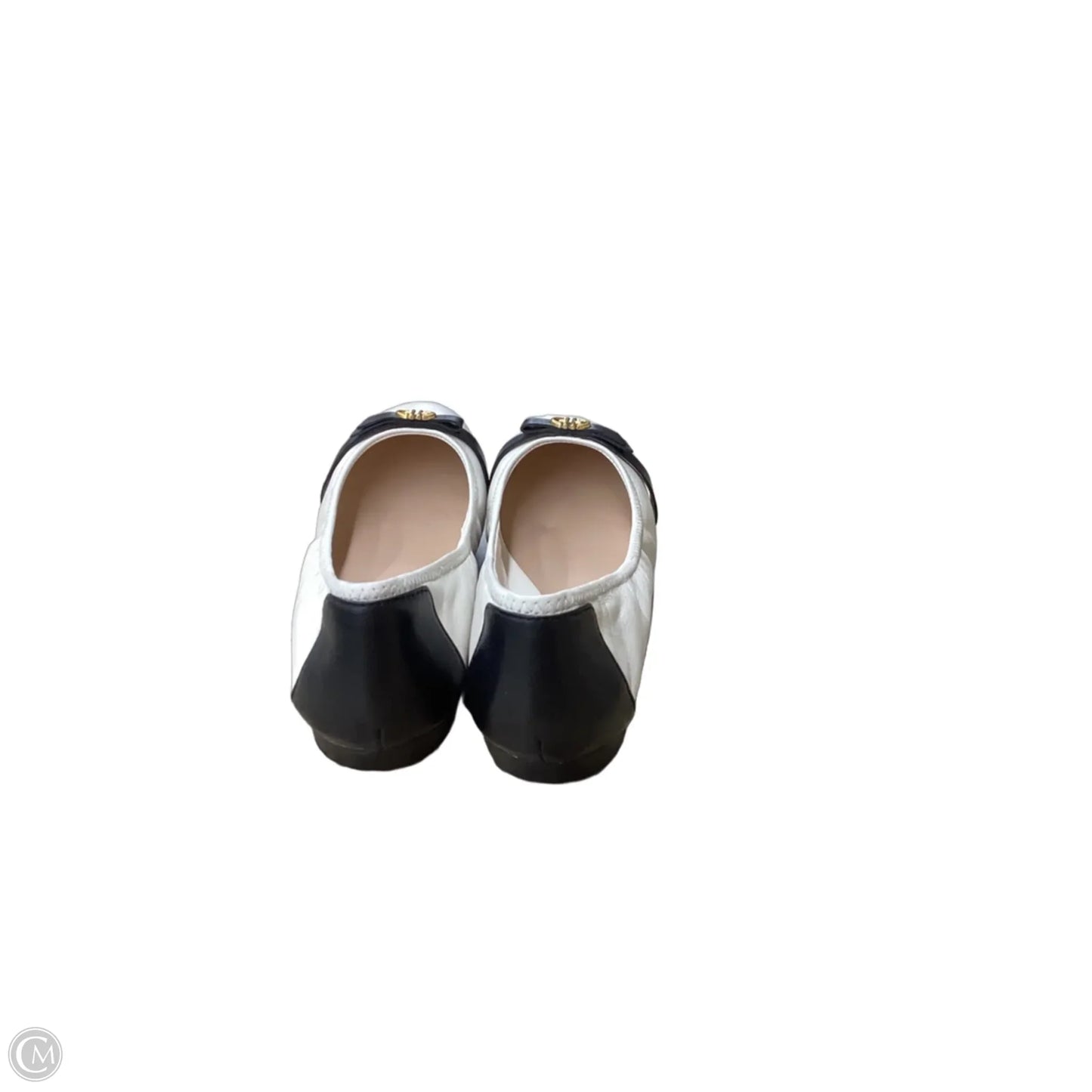 Shoes Flats By Cole-haan In Black & White, Size: 7.5