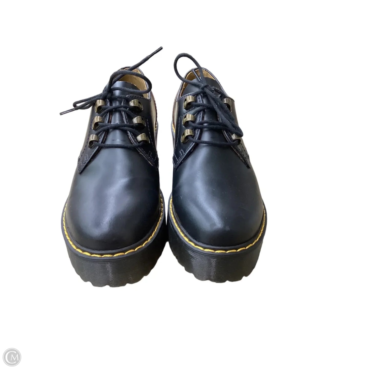 Shoes Heels Block By Dr Martens In Black, Size: 7