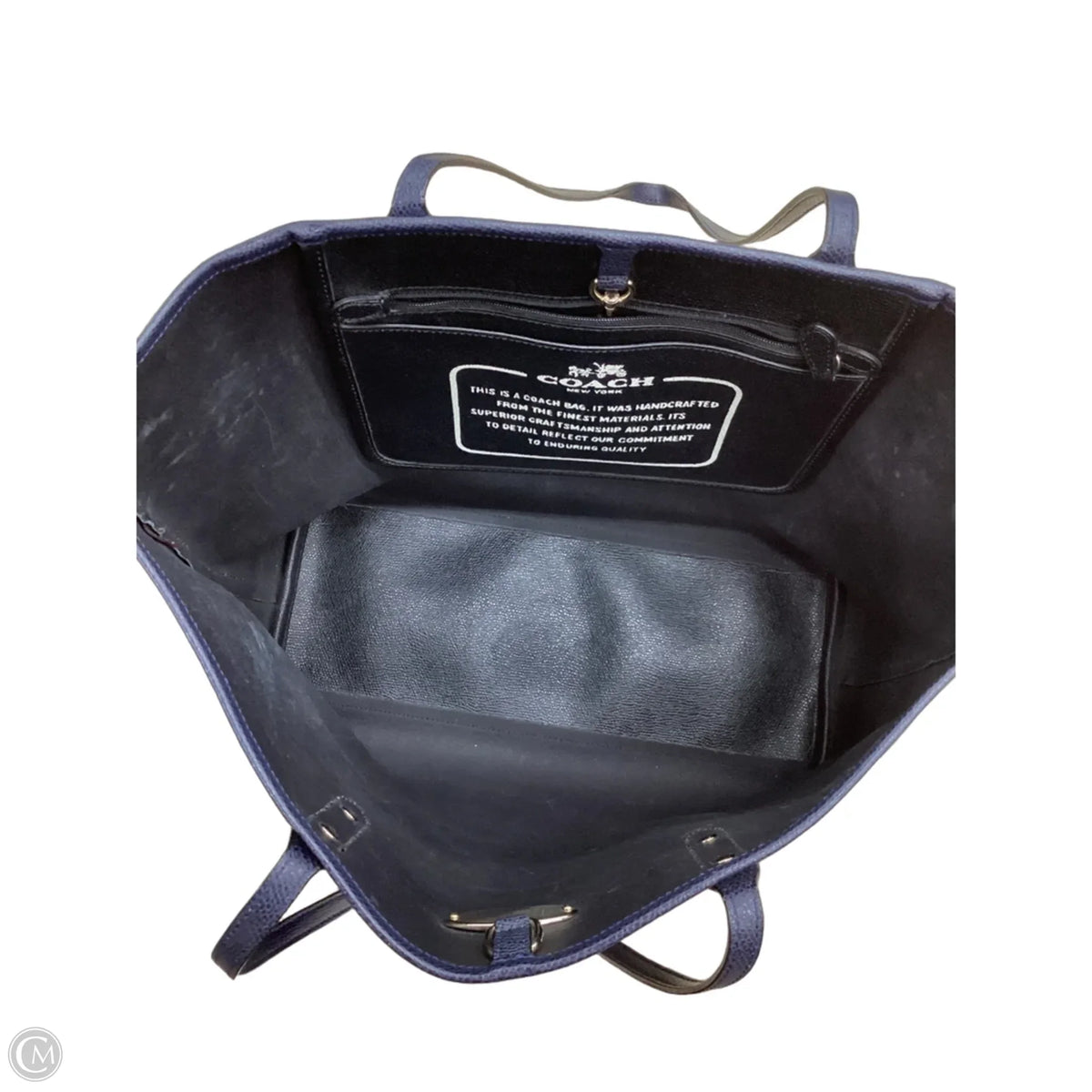 Handbag Designer By Coach, Size: Large