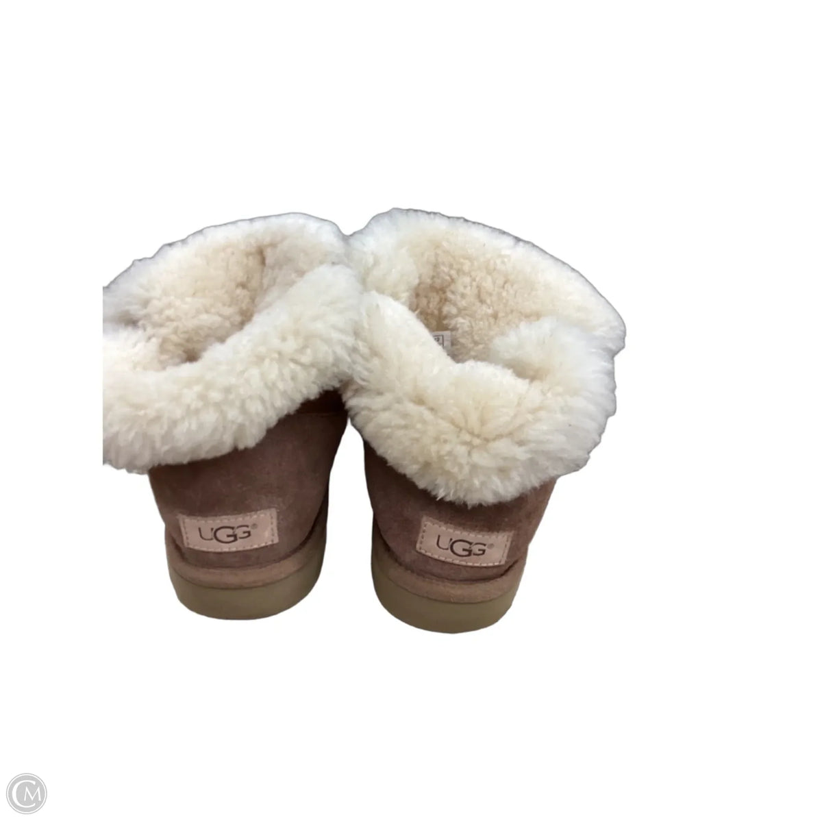 Boots Designer By Ugg In Brown, Size: 7