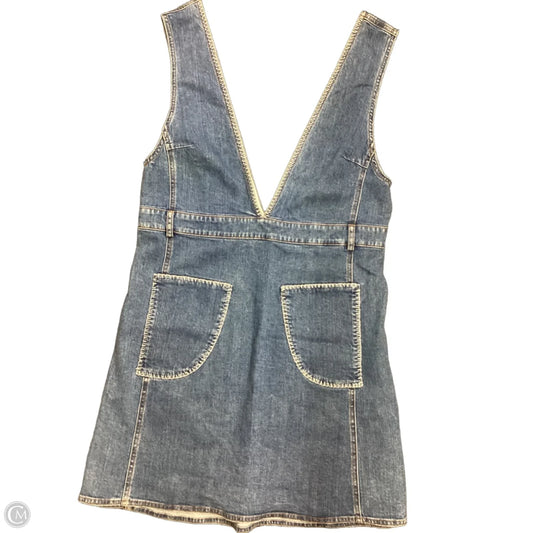 Dress Designer By See By Chloe In Blue Denim, Size: M