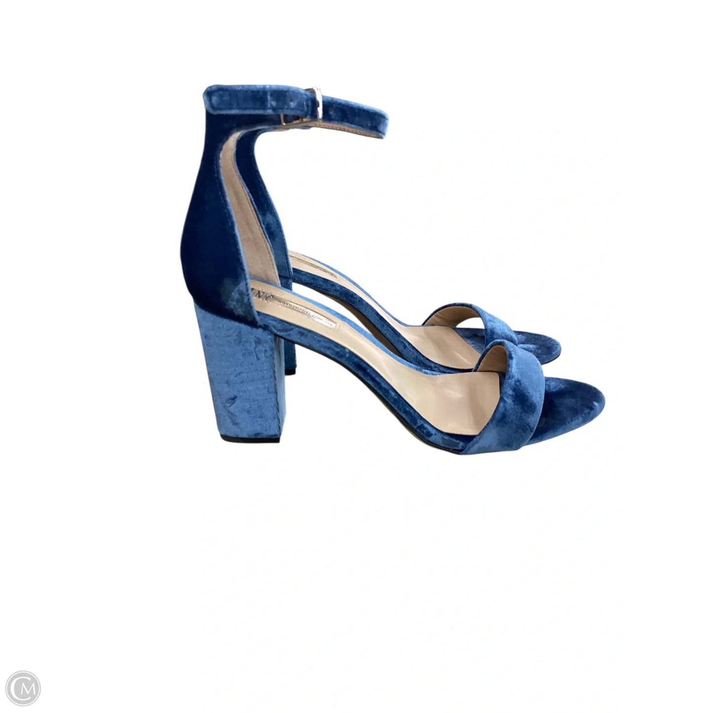 Shoes Heels Block By Inc In Blue, Size: 8.5