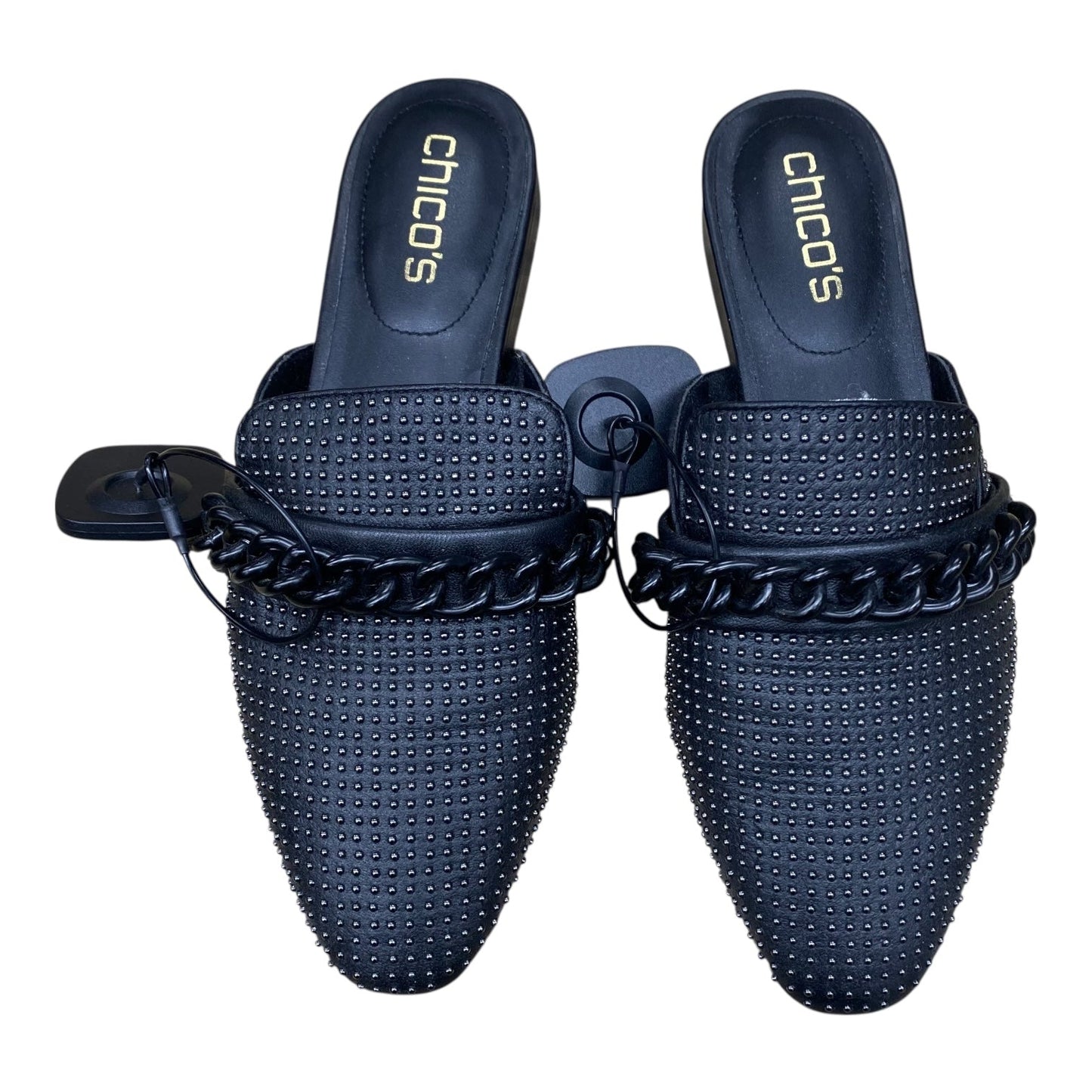 Shoes Flats By Chicos In Black, Size:6.5