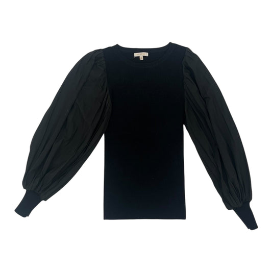 Blouse Ls By Skies Are Blue In Black, Size:Xs