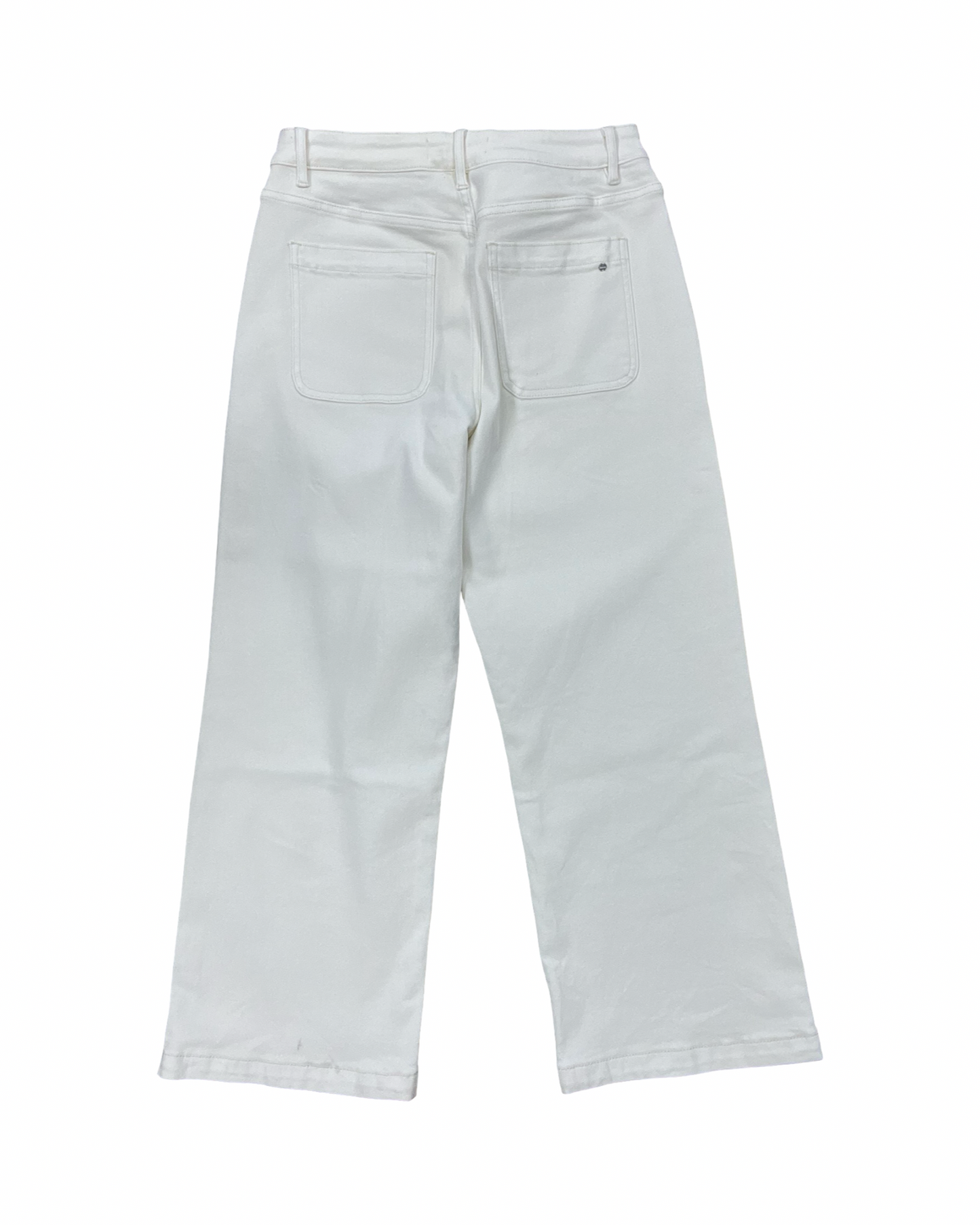 Jeans Wide Leg By Clothes Mentor In Cream, Size:10