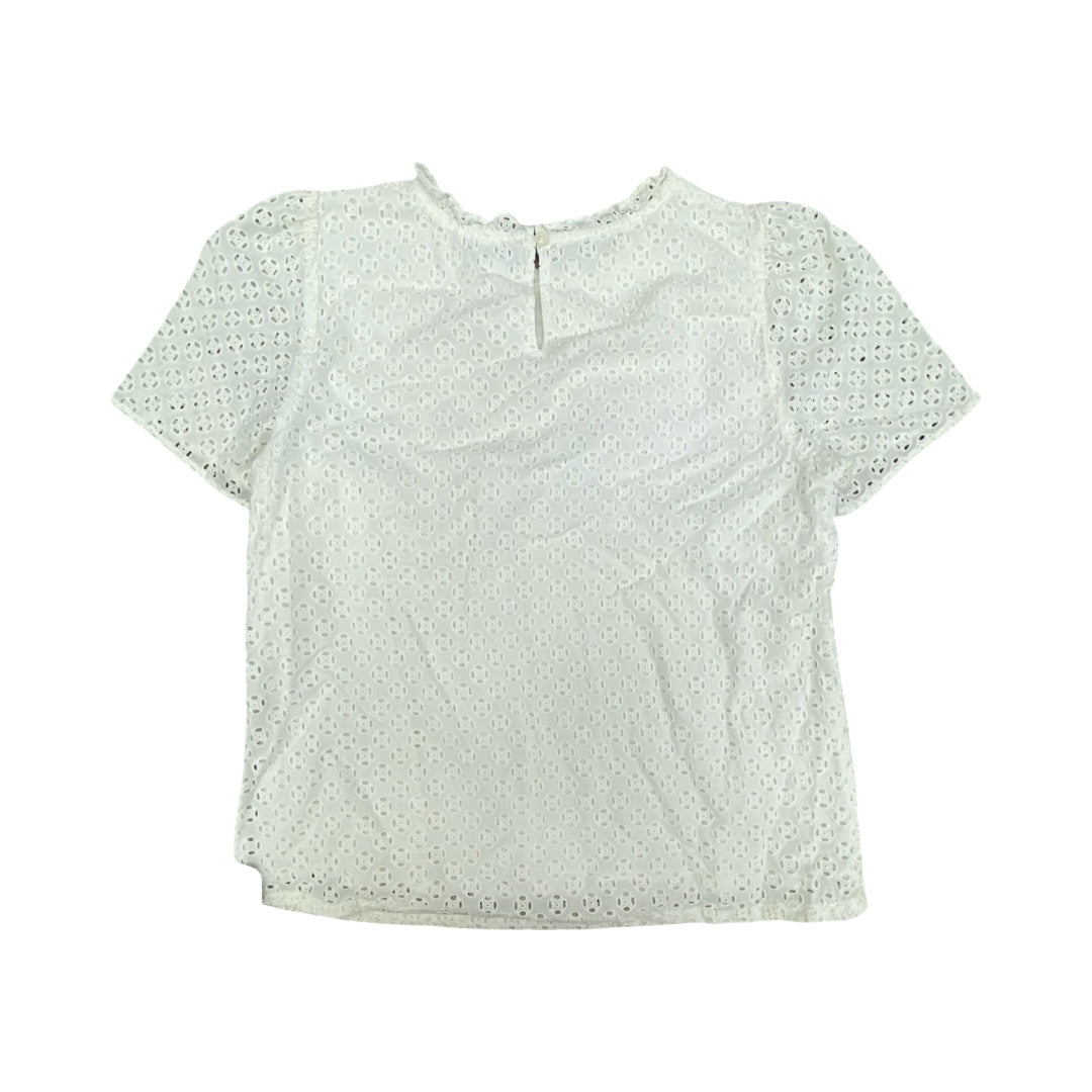 Top Ss By J. Crew In White, Size:S