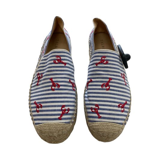 Shoes Flats By Talbots In Striped Pattern, Size:8