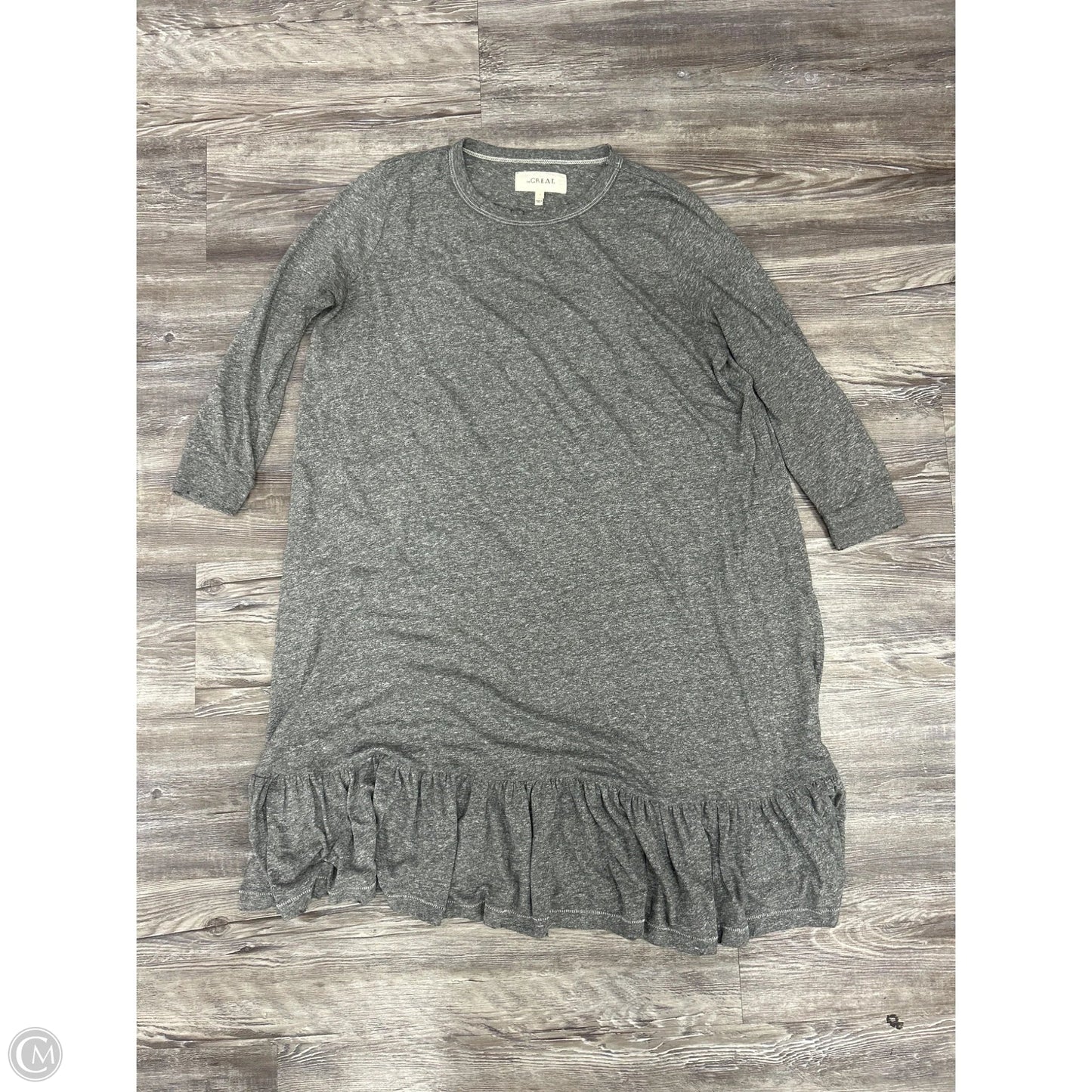 Dress Casual Midi By The Great. In Grey, Size: S