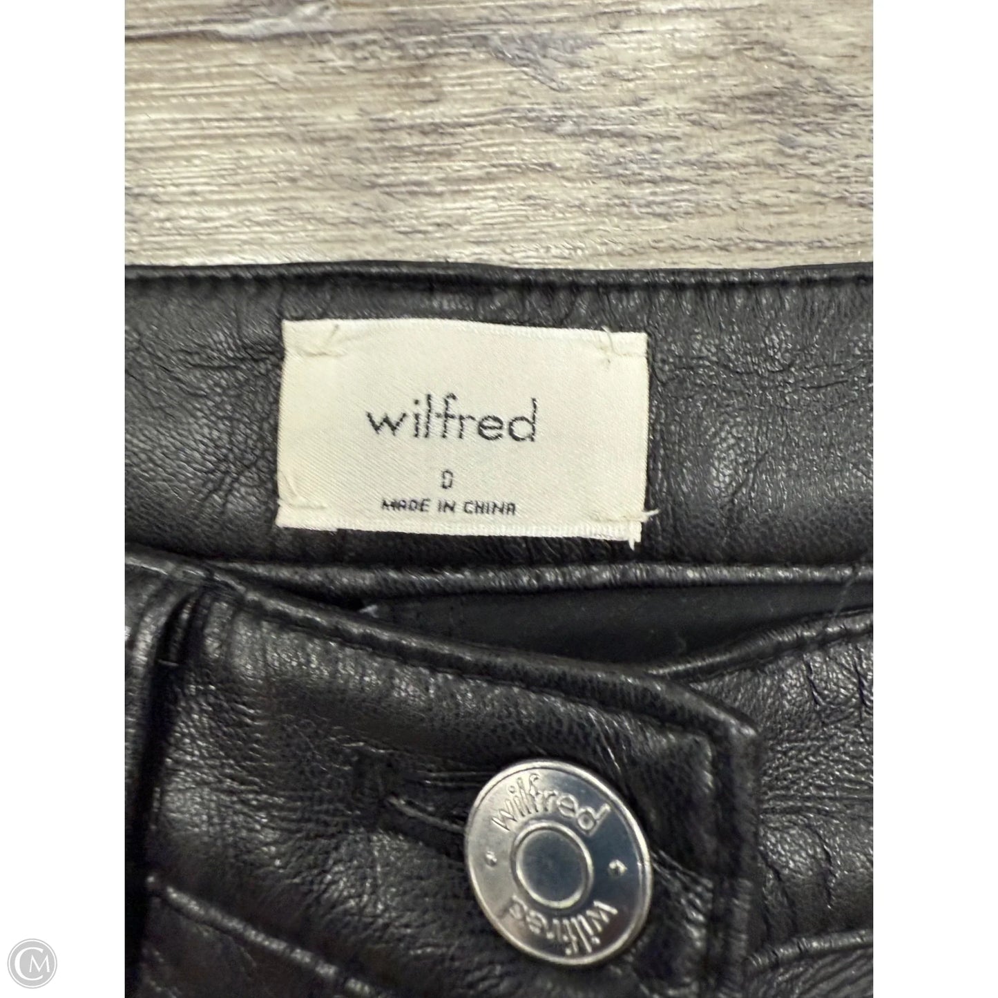 Pants Other By Wilfred In Black, Size: 0
