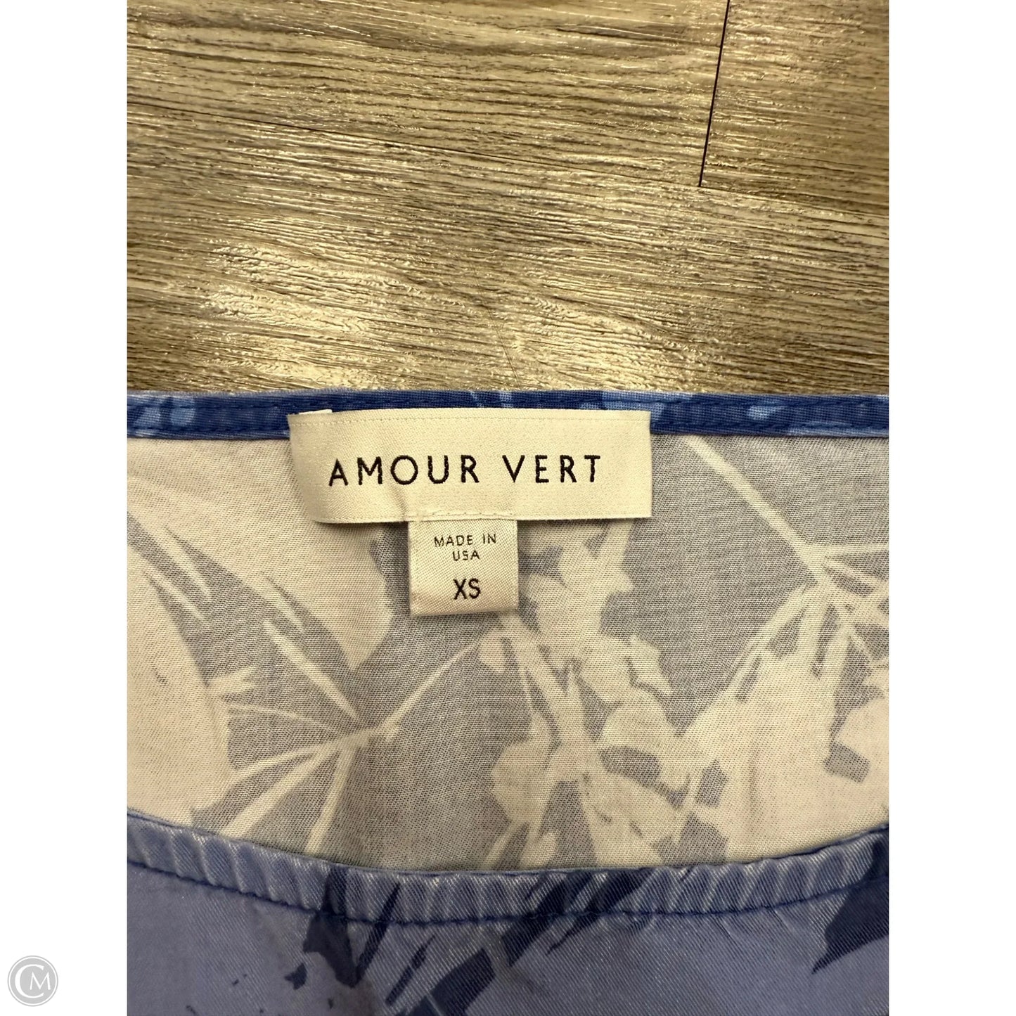 Dress Casual Short By Amour Vert In Blue, Size: Xs