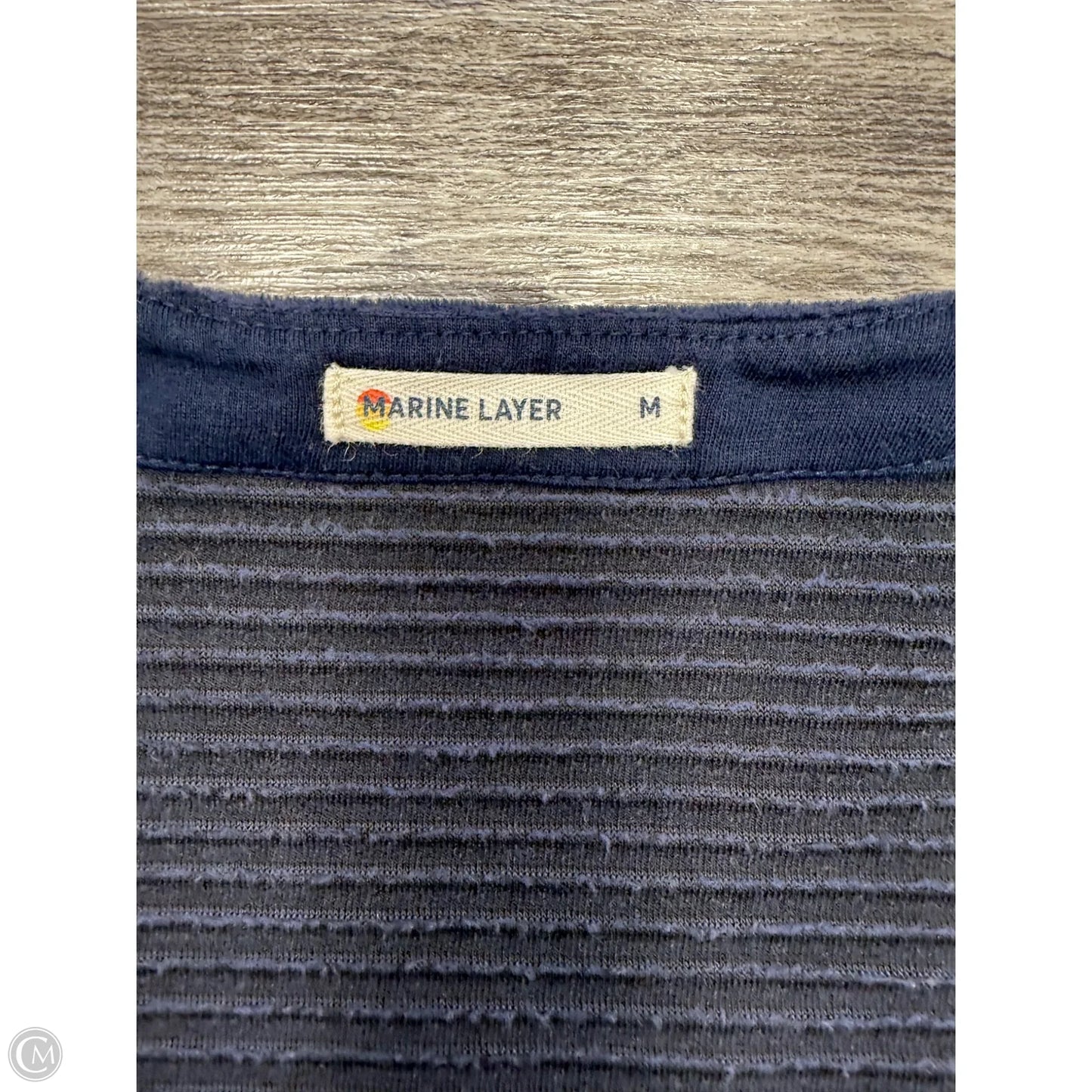 Sweater Cardigan By Marine Layer In Blue, Size: M