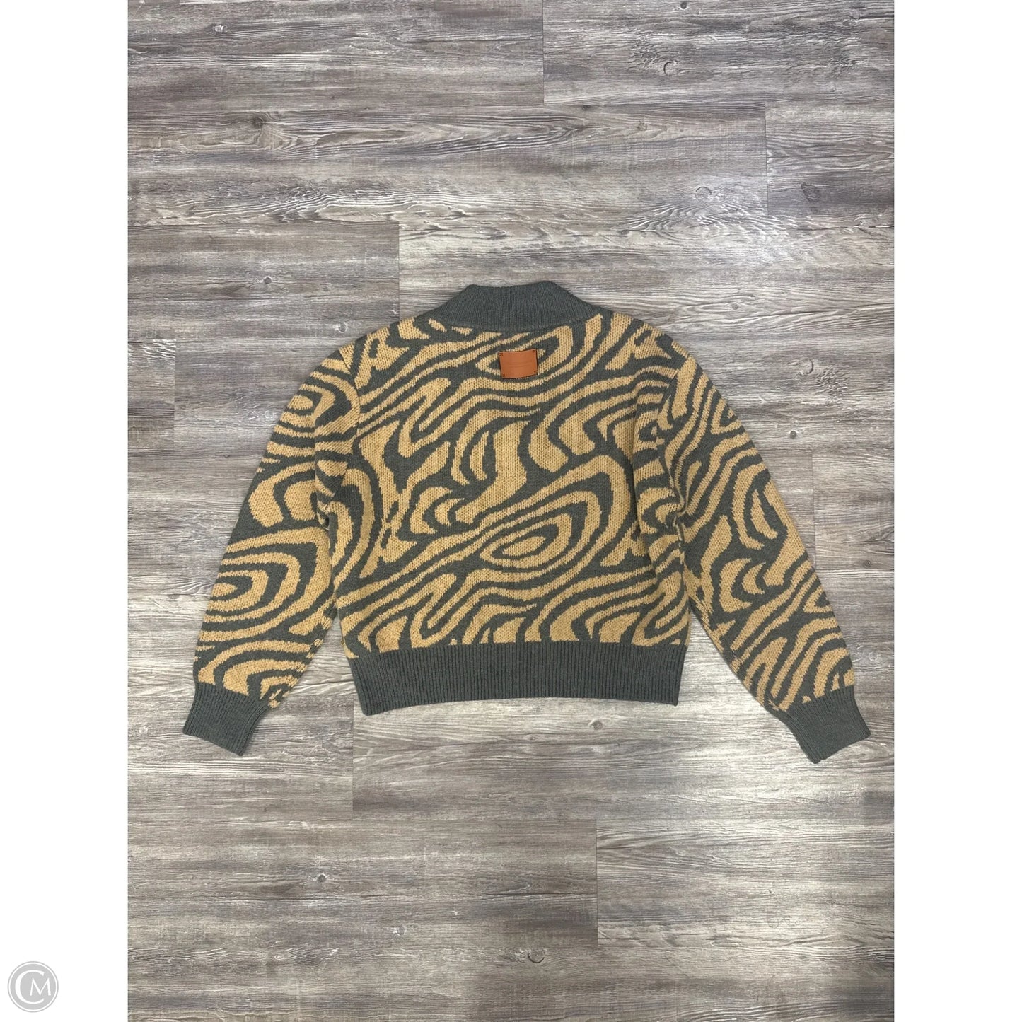 Sweater By Scotch & Soda In Grey & Tan, Size: Xl