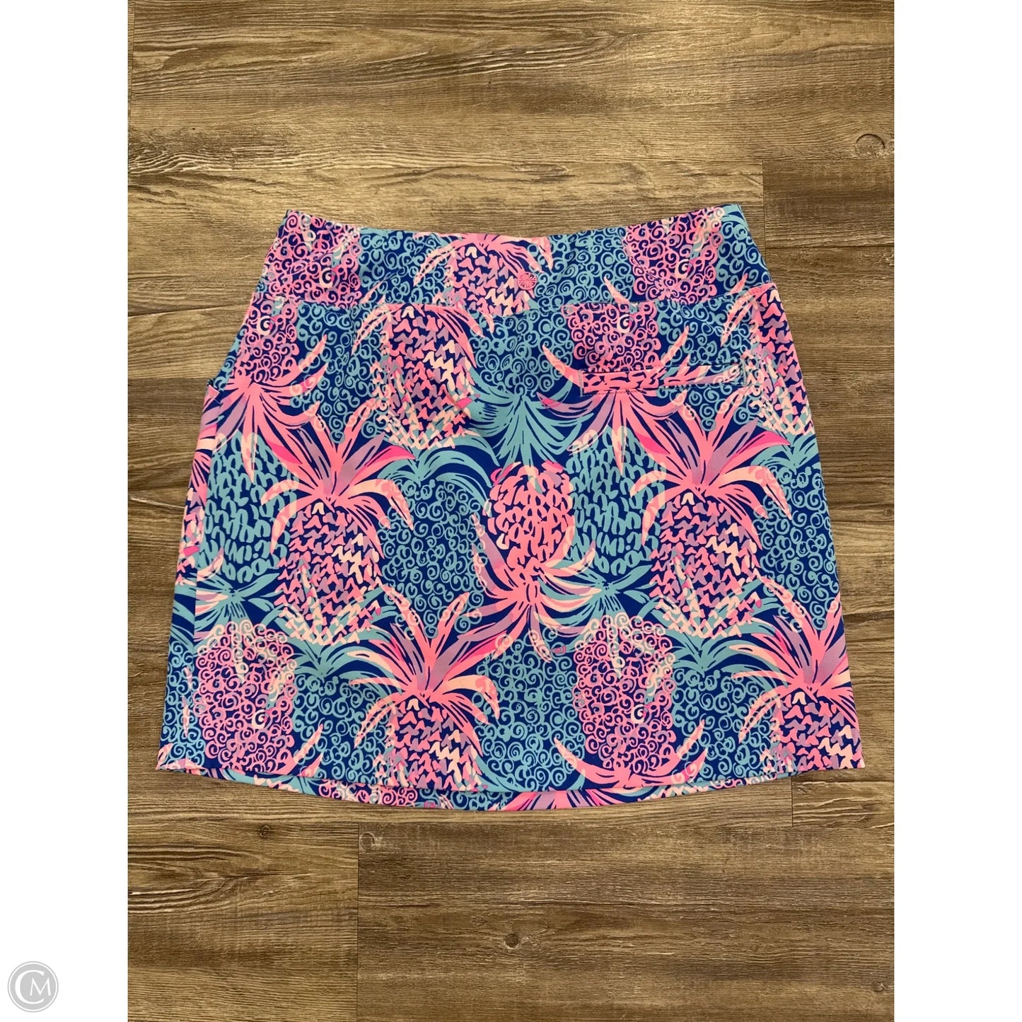 Skort Designer By Lilly Pulitzer In Blue & Pink, Size: 6