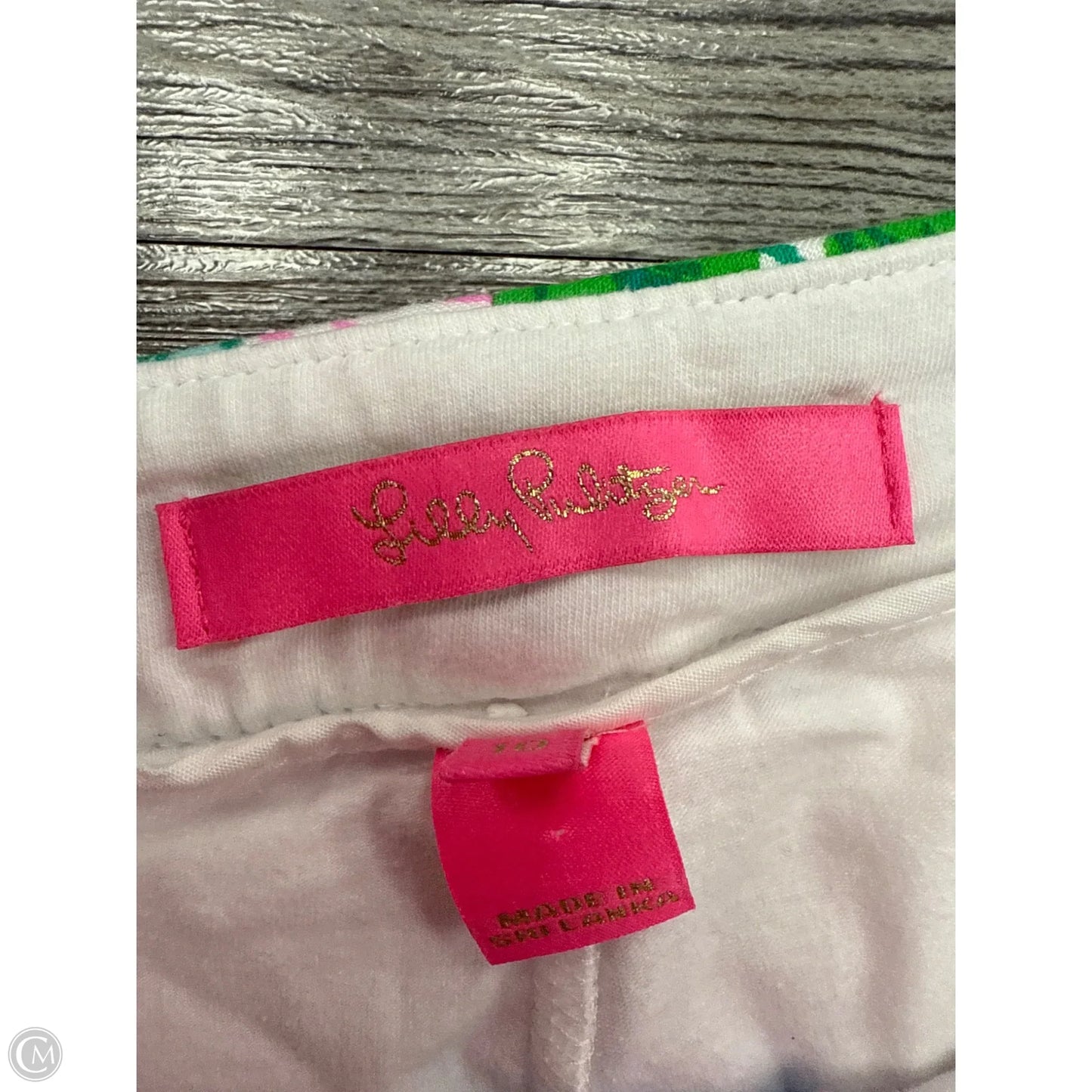 Skort Designer By Lilly Pulitzer In Multi-colored, Size: 10