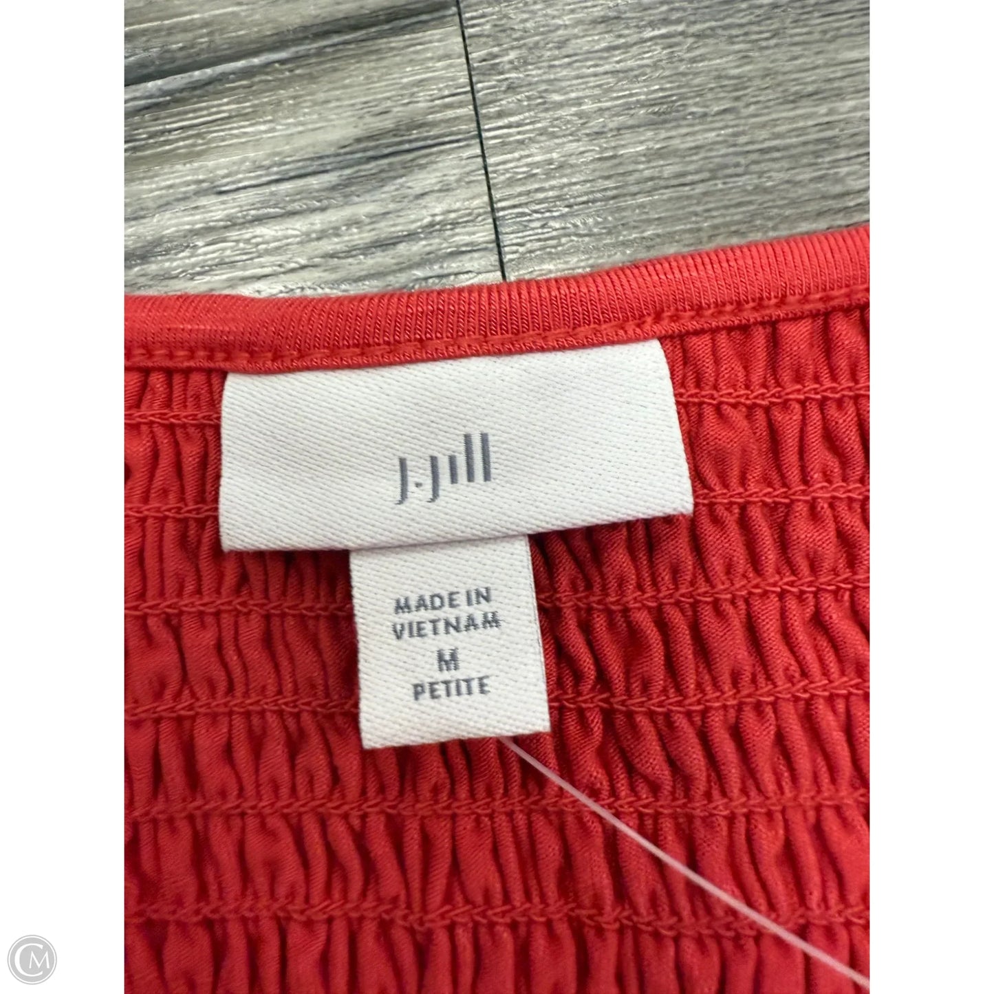Dress Casual Midi By J. Jill In Red, Size: Mp