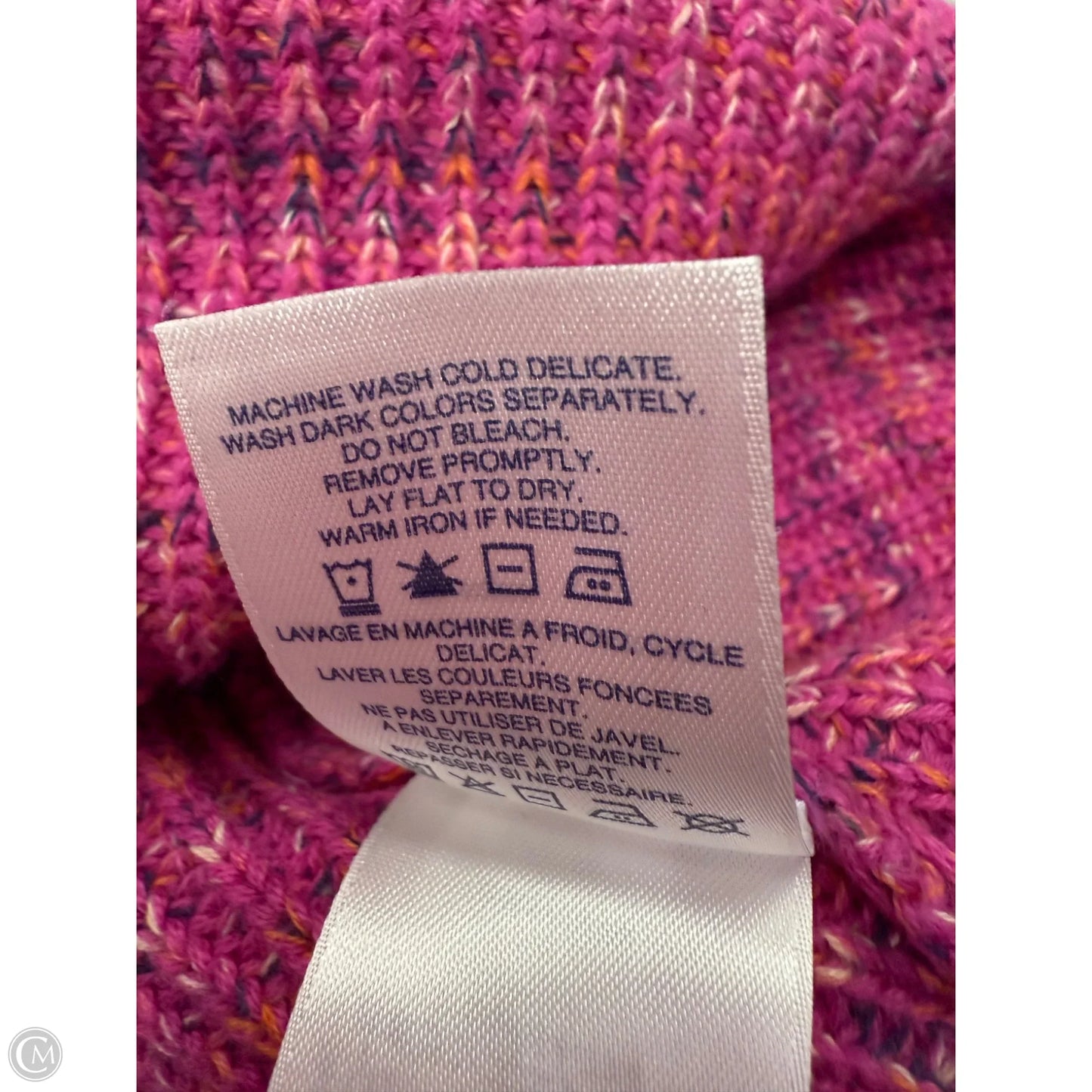 Sweater By Lands End In Purple, Size: 2x