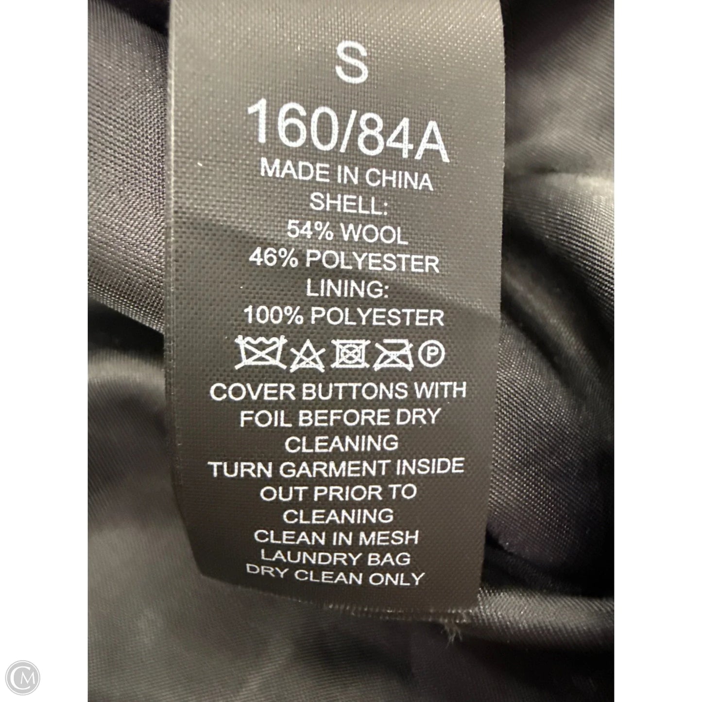 Coat Designer By Kate Spade In Black, Size: S