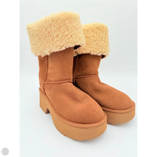 Boots Designer By Ugg In Tan, Size: 9