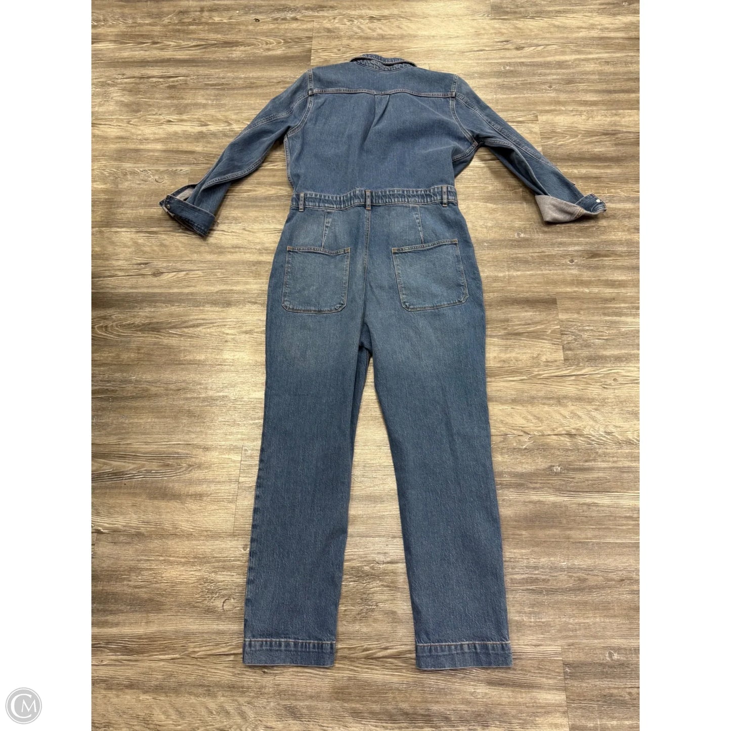 Jumpsuit By J. Crew In Blue Denim, Size: 8