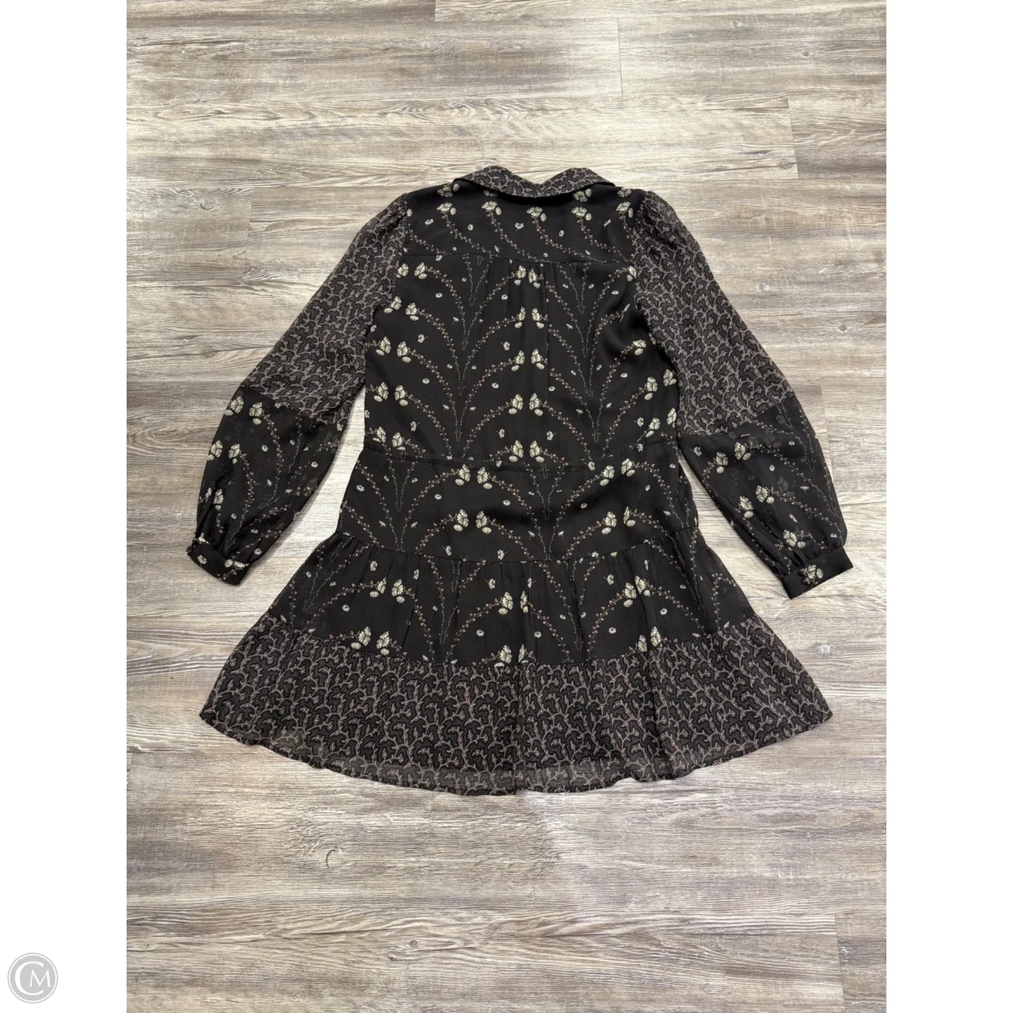 Dress Casual Midi By Paige In Black, Size: M