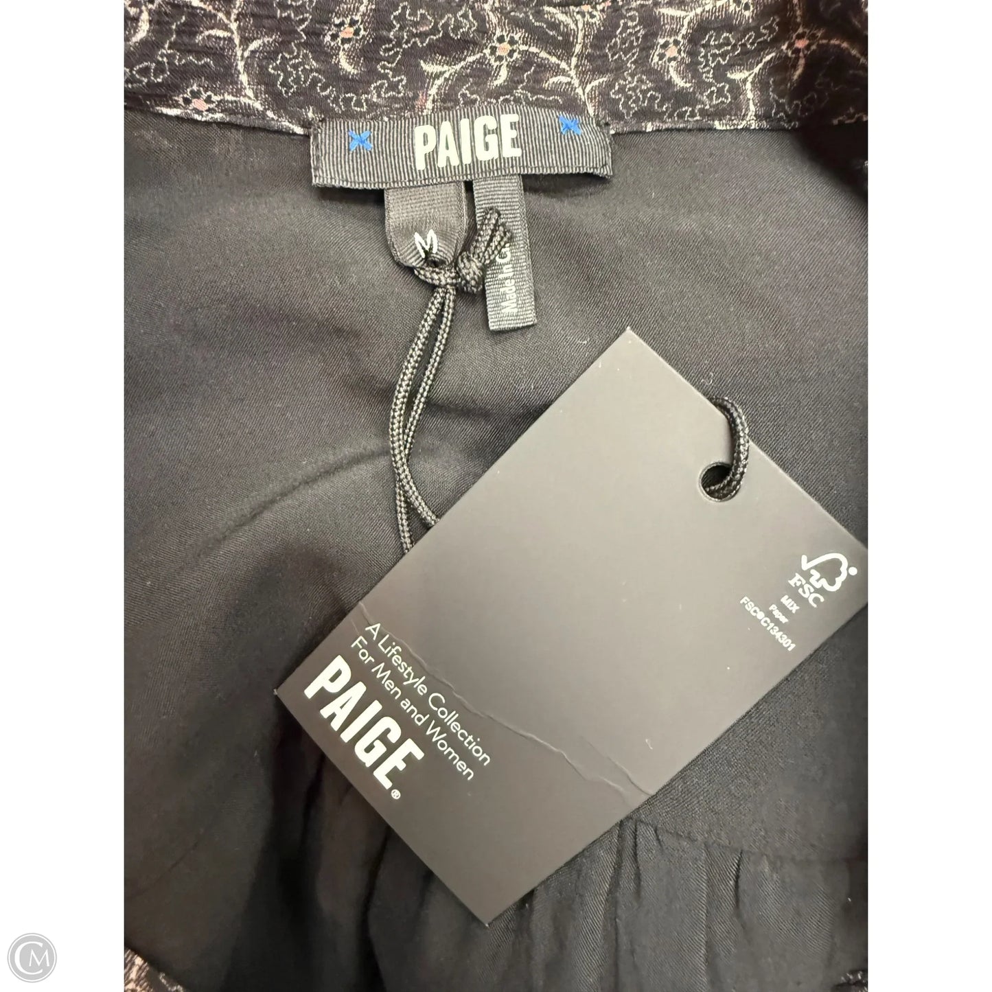 Dress Casual Midi By Paige In Black, Size: M