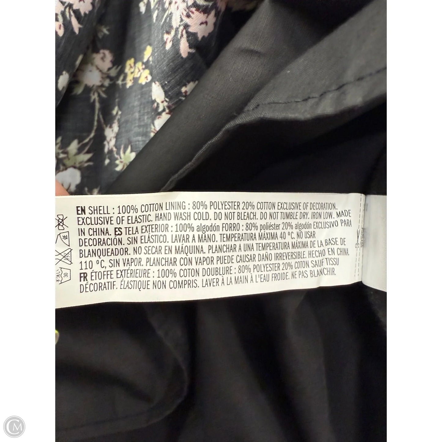 Dress Casual Short By English Factory In Black, Size: M