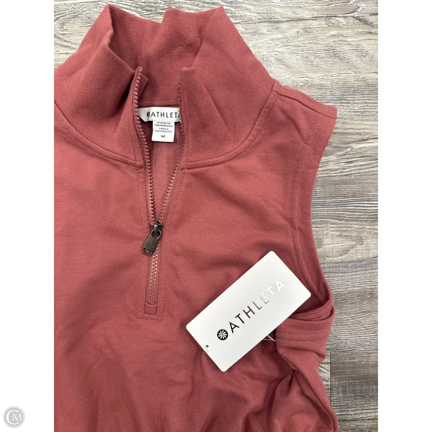 Dress Casual Midi By Athleta In Pink, Size: M