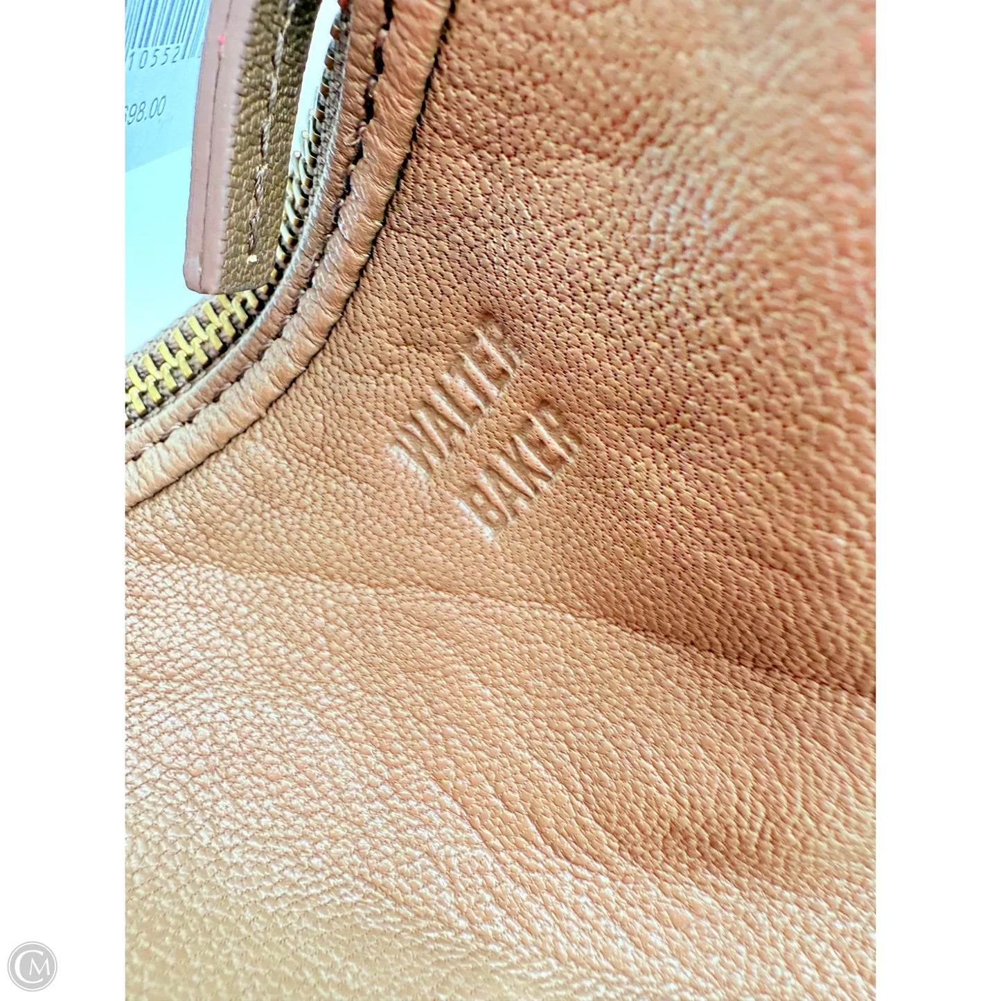 Handbag Leather By Walter Baker, Size: Large